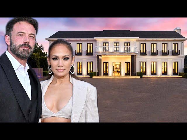 Inside J.Lo and Ben Affleck’s $60 MILLION Mega Mansion! (Source)