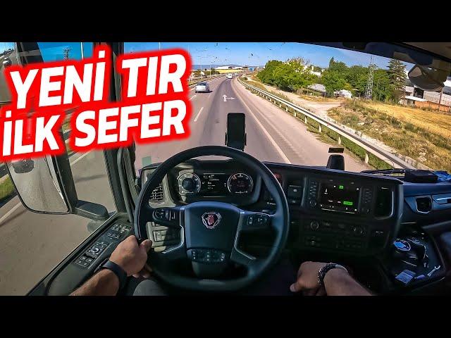 YENİ TIR İLE KARŞINIZDAYIM ! ( SCANİA 500 R SÜPER)