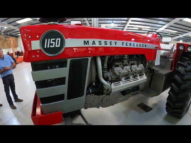 1972 Massey Ferguson 1150 V8 USA Built 8.3 Litre 8-Cyl Diesel Tractor (146 HP)