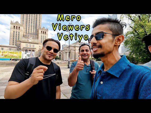 POLAND KO RAJDHANI WARSAW Maa Ghumdai ! Gorkhey Vlog 446 | Prawesh Upreti