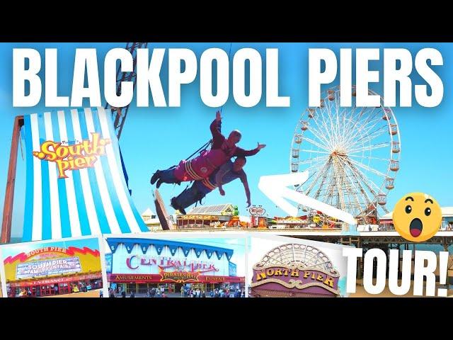 I Visit EVERY Pier In Blackpool - Which Is The Best?