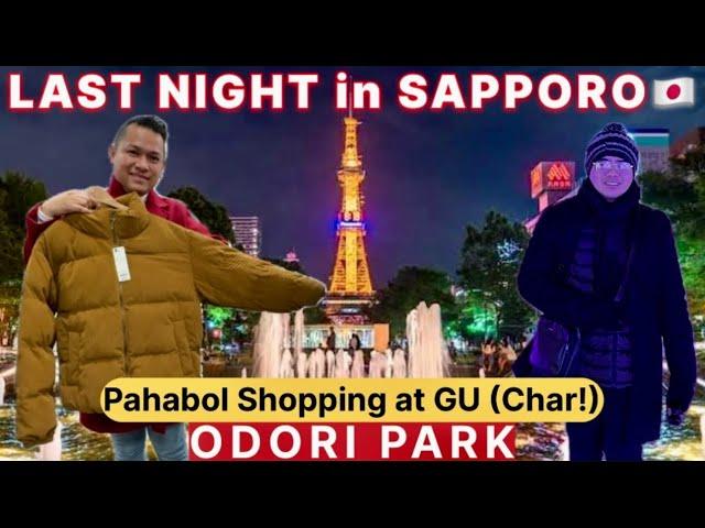 Chill Walk sa ODORI PARK: LAST NIGHT in SAPPORO 