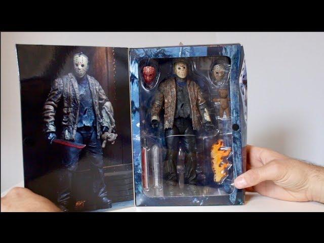 NECA Toys Freddy Vs Jason Ultimate Jason Voorhees action figure Review