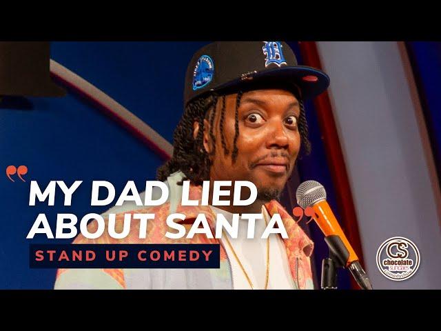 My Dad Lied About Santa - Comedian CP - Chocolate Sundaes Standup Comedy