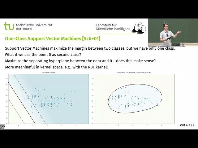 OUT6: One-Class Classification and SVDD