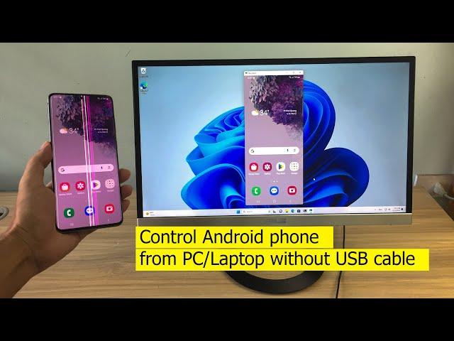 how to control Android phone from PC/Laptop