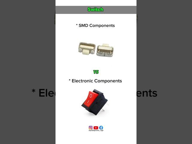 SMD vs Electronic Components...️