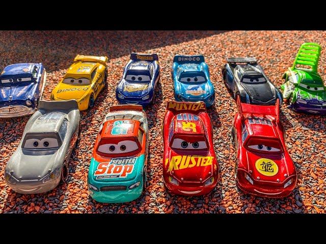 Disney Pixar Cars Lightning Mcqueen, Dinoco, Mater, Hudson, Axlerod, Finn, Frank, Guido, Mack, Shu