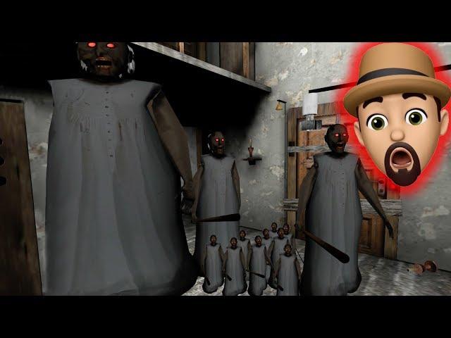 GRANNY HACKS!! [CLONE + TINY + GIANT + UNLIMITED AMMO] (Horror Game)