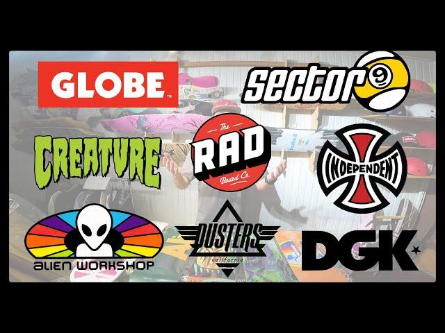 UNBOXING #1: DGK | CREATURE | ALIEN WOKSHOP | GLOBE | DUSTERS | ALMOST | RAD  w/ english subtitles