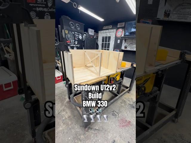 @SundownAudioLLC #u12v2 #subdownaudio #subdown #shorts #caraudiofabrication #badlabcustomz