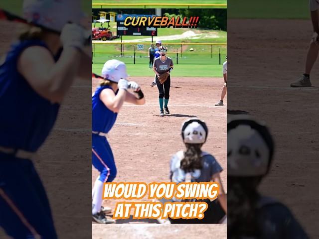 Frozen in Her Tracks! Softball Pitcher Stuns the Batter #ソフトボール #日本