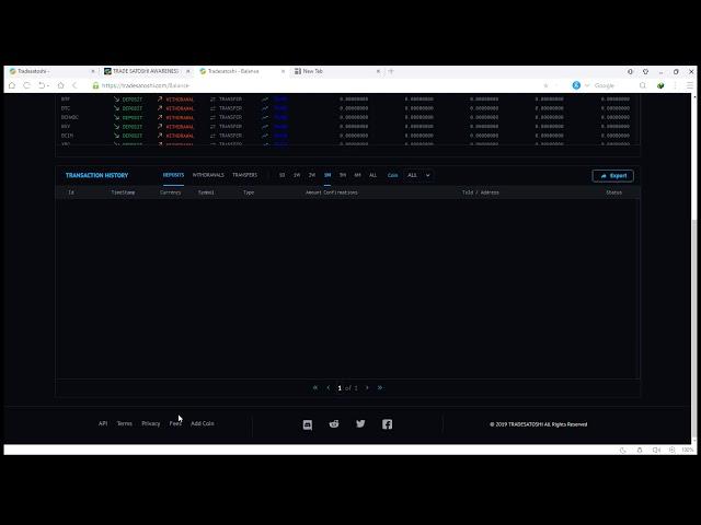 Quick Review of TradeSatoshi Exchange Platform