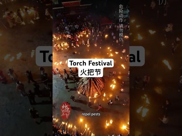 【Chinese Intangible Cultural Heritage】Yunnan Torch Festival! "The Carnival of the East!"