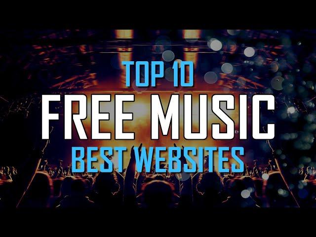 Top 10 Best FREE WEBSITES to Download Music Online!