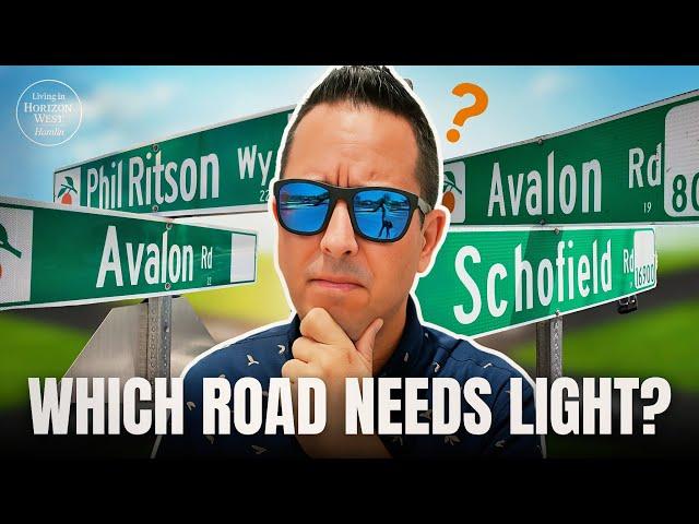 Horizon West’s Most Urgent Traffic Light?  Avalon & Schofield vs Avalon & Phil Ritson Way