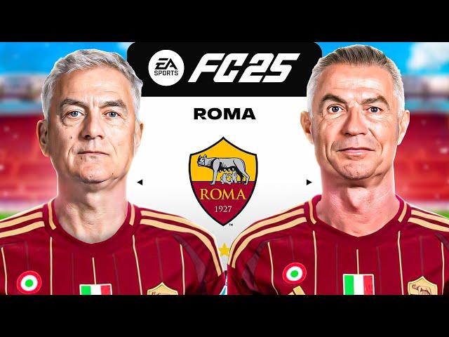 I Rebuilt AS Roma With Old Players In FC 25