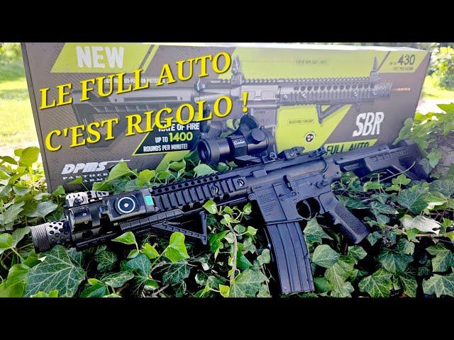 DPMS SBR 4,5mm FULL AUTO, TEST DÉCOUVERTE 