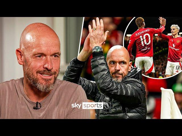 "We will go again for silverware"  | Erik ten Hag discusses Man United's progress