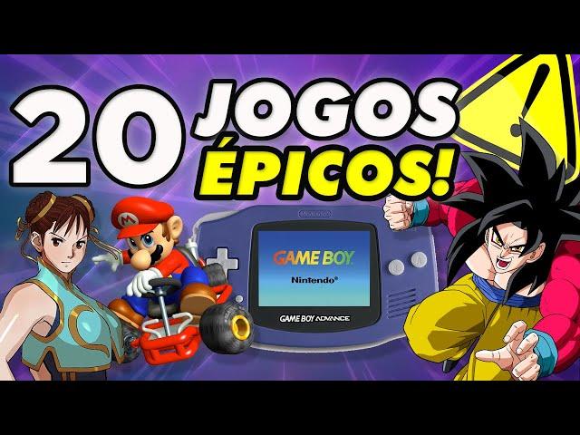 20 JOGOS ÉPICOS de Game Boy Advance Só os MELHORES Games do GBA!