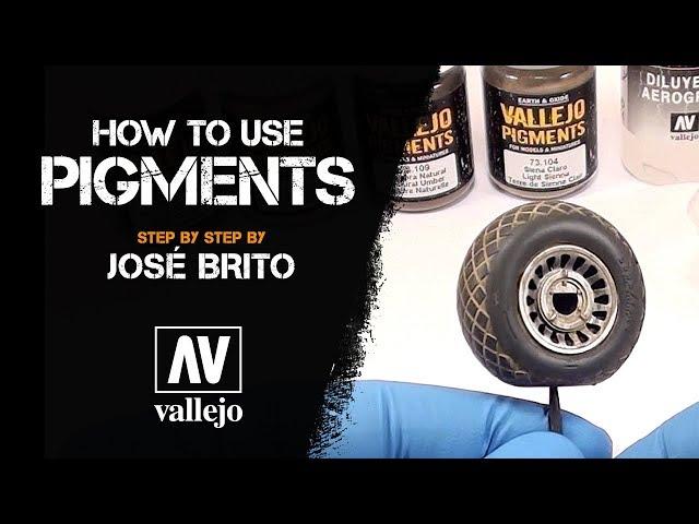 Vallejo Pigments on models and dioramas