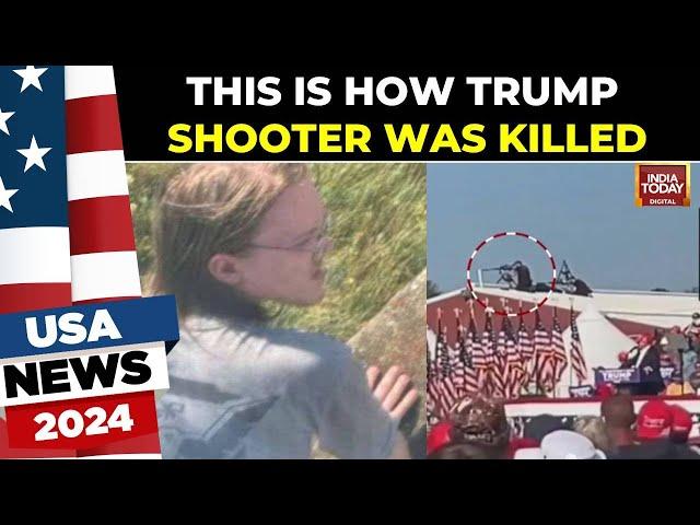 Donald Trump Shooter Killed By Rooftop Sniper, Security Lapse Probed | Donald Trump Attacked