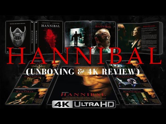 Hannibal 4k Ultra HD Bluray Collector's Edition  Unboxing & 4k Comparisons.