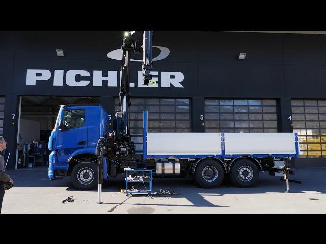 HIAB´s  X 358 HiPro auf Mercedes Benz Arocs 2551