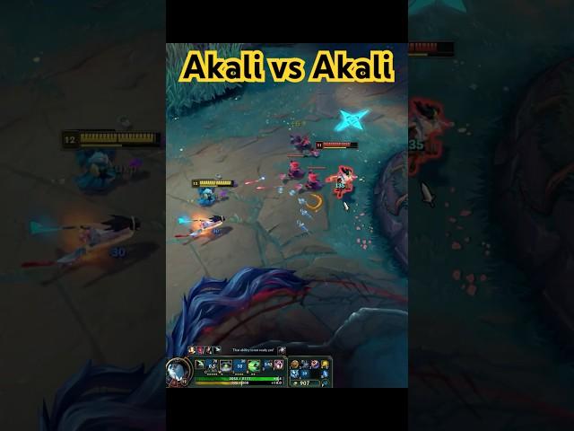Akali vs Akali#lol #outplay #gaming #lolshorts #league #1v1 #akali #gg #wp #shorts #lofimusic
