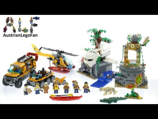 Lego City 60161 Jungle Exploration Site - Lego Speed Build Review