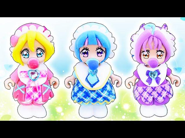 Baby Nursery️You and Idol PrecureCure Kyun Kyun, Cure Ink, Cure Idol️DIY dollhouseRemake doll...