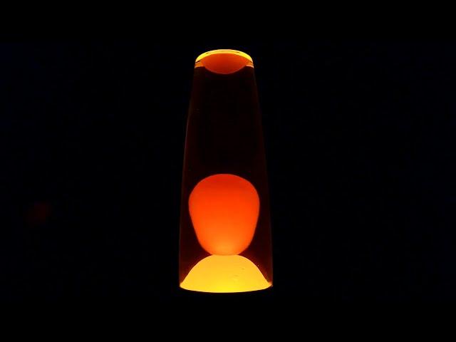 Orange Lava Lamp: 8 Hours of Relaxation & Sleep Aid in 4K UHD