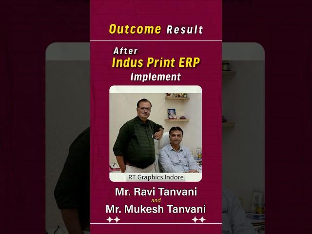  Business Never Stops with Indus Print ERP! #printing #teatimonial
