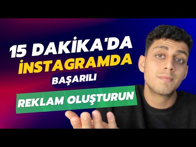 15 Dakikada İnstagram'da Reklam Verin | Para Makinesini Kurun!