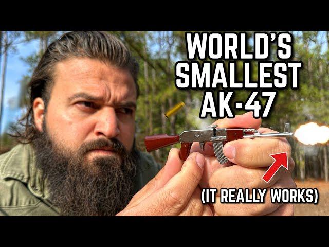 The World’s Smallest Firing AK-47