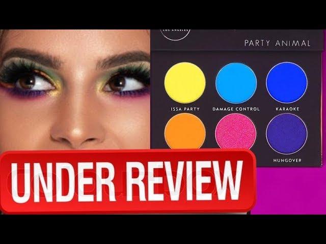 LAURA LEE PARTY ANIMAL MAKEUP PALETTE REVIEW