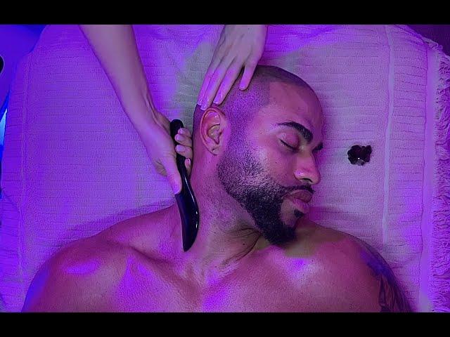 ASMR Male Pampering Facial | Jadeywadey180