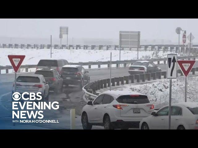 Rough weather complicates holiday travel