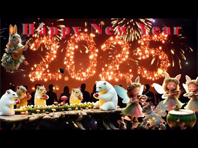 Happy New Year 2025 | Animals party #happynewyear2025 #animalparty #fantasyworld #cute #celebration