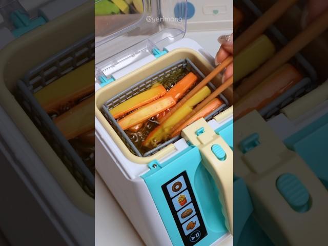 새로운 감자 튀김 기계 #asmr #toys #satisfying