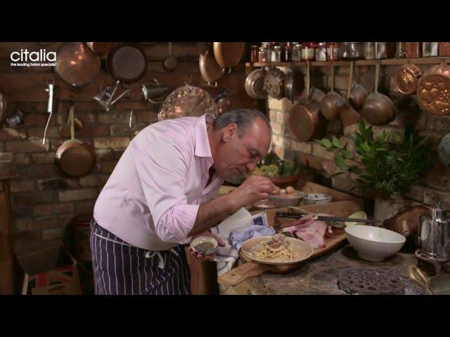 Gennaro Contaldo's Authentic Italian Spaghetti Carbonara | Citalia