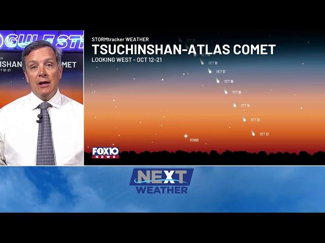 Comet visible in our western sky near sunset, here is where and when to look.