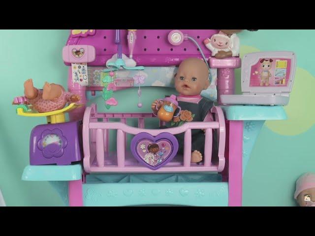 Love & Care :  Baby Born Baby Annabel Doc McStufin All in one Nursery | Play with Baby Dolls