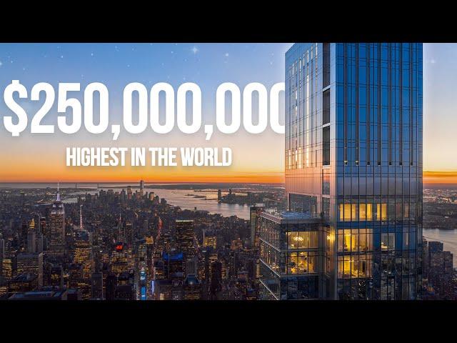 Touring the $250,000,000 Highest Penthouse IN THE WORLD