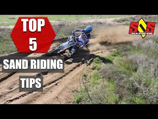 How to Ride Sand|Motocross Riding Tip