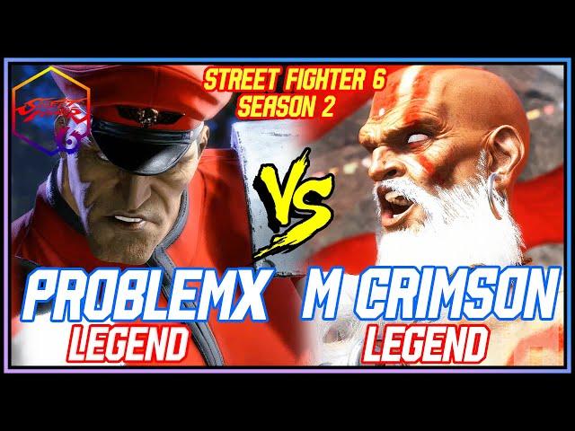 SF6 ▰ PROBLEM X ( M.Bison ) VS MISTER CRIMSON ( DHALSIM )  ▰ Street Fighter 6