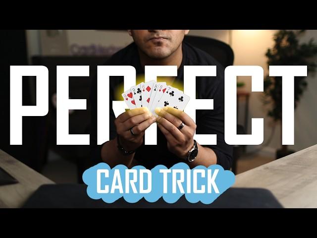 I'm OBSESSED with this MIND-BLOWING Oil and Water Card Trick!