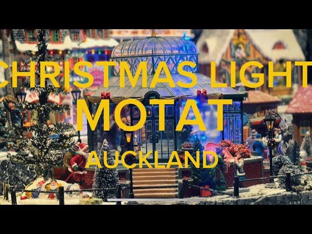 Amazing auckland| Christmas lights 2024| MOTAT AUCKLAND