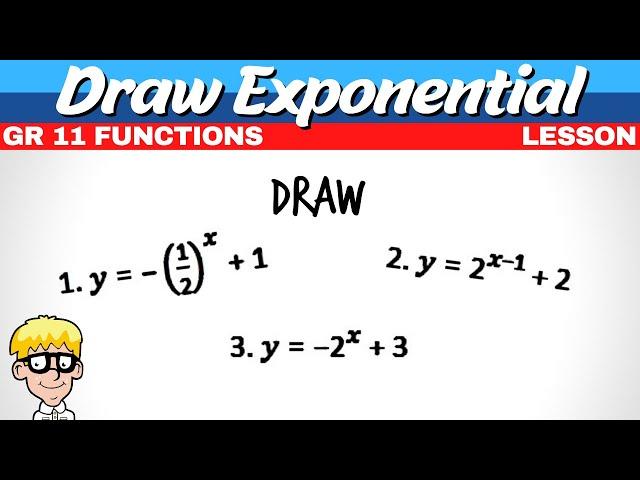 Draw Exponential | Grade 11 Functions