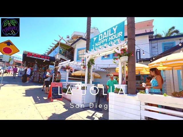  Downtown La Jolla in San Diego  California 2022 Walking Tour & Travel Guide |  Binaural Audio